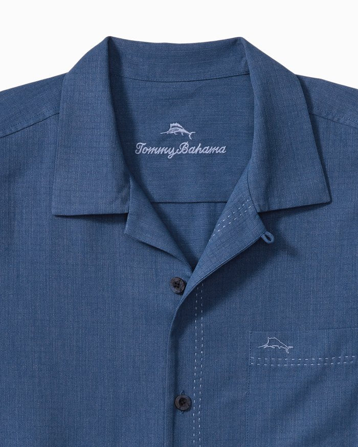 Coastal Breeze Check IslandZone Camp Shirt