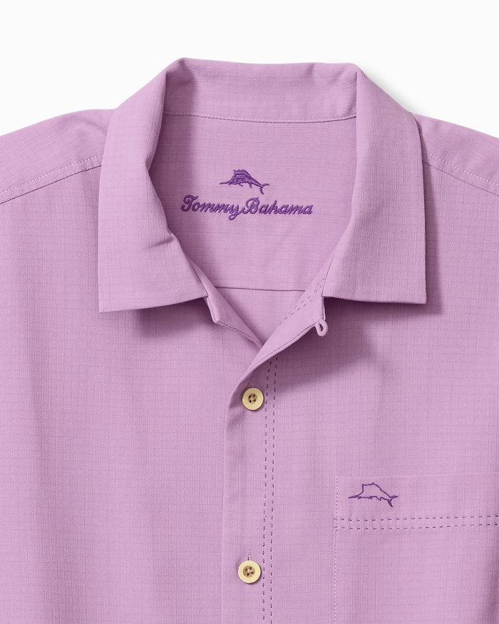 Coastal Breeze Check IslandZone  Camp Shirt