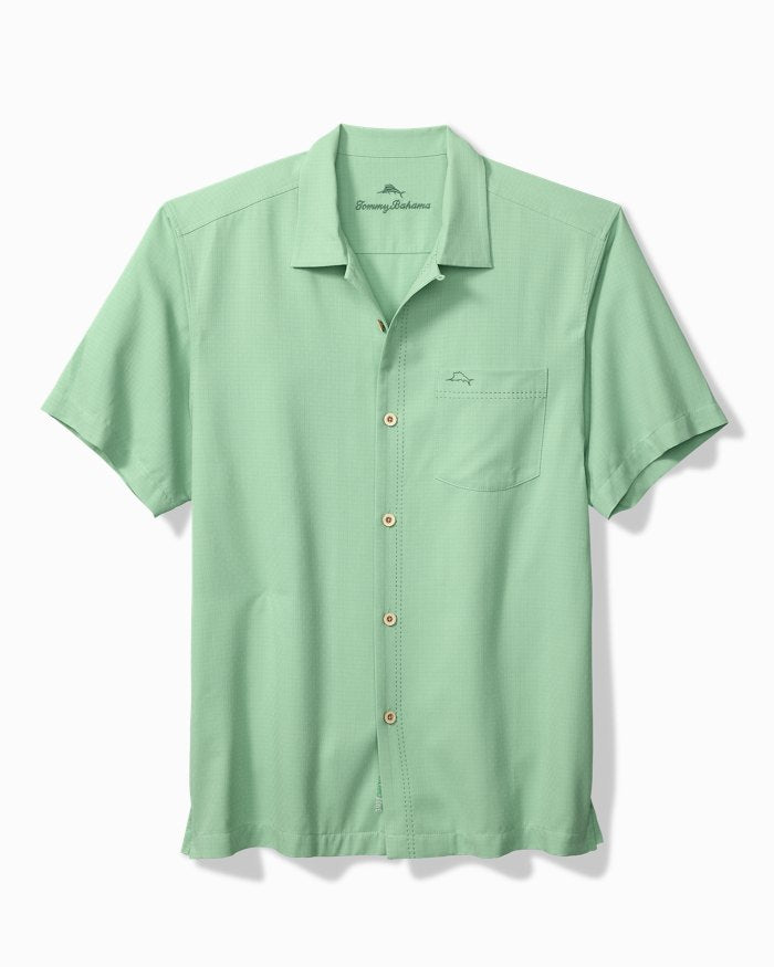Coastal Breeze Check IslandZone  Camp Shirt