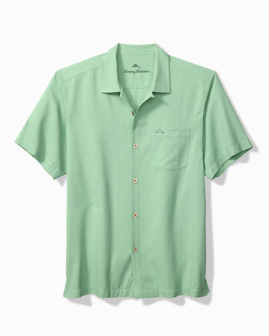 Coastal Breeze Check IslandZone  Camp Shirt