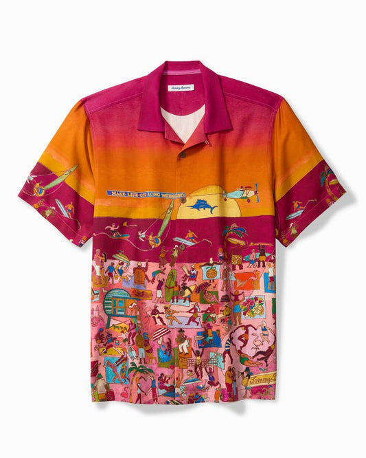 Scenic to Believe It Silk Camp Shirt