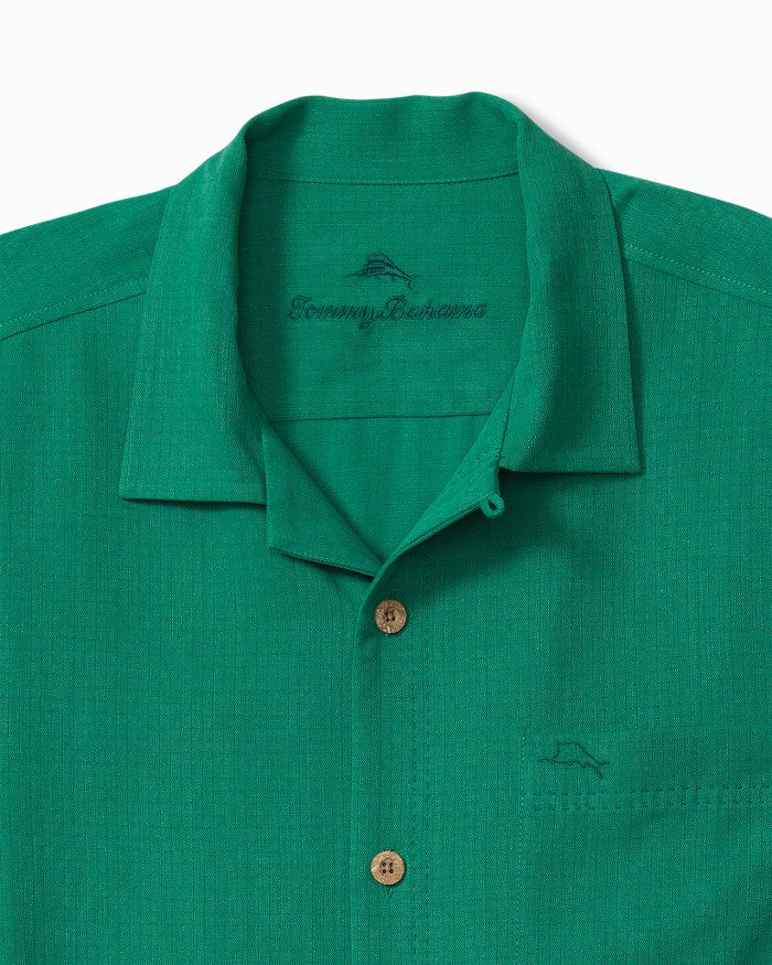 Coastal Breeze Check IslandZone  Camp Shirt